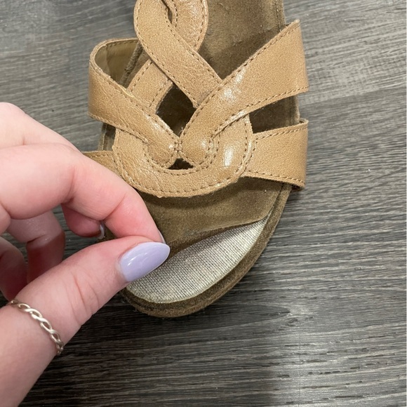 A2 by Aerosoles Brown Braided Wedge Sandal - Picture 9 of 11